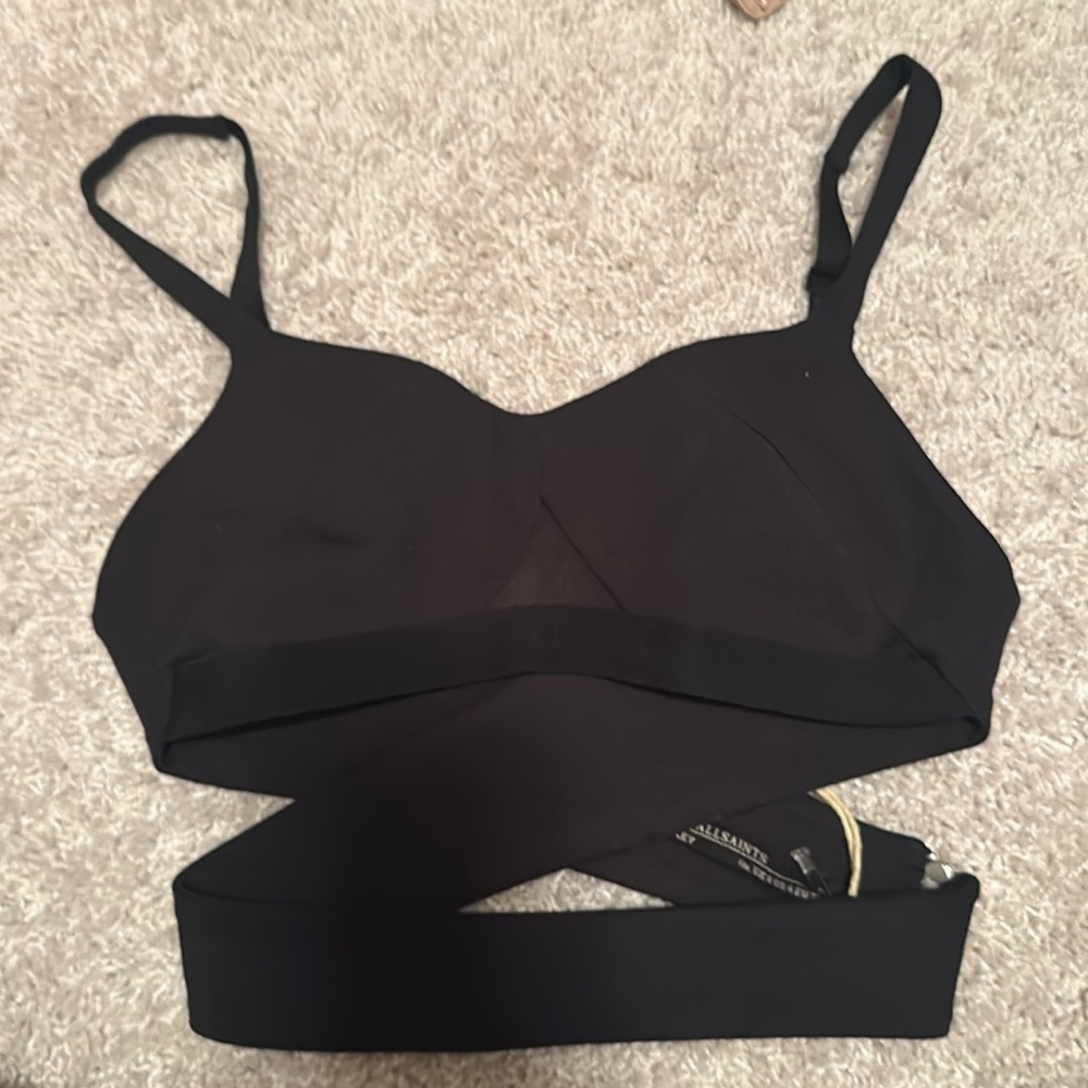 NWT all saints bralette top